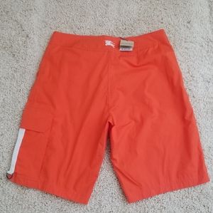 burberry swimsuit mens orange